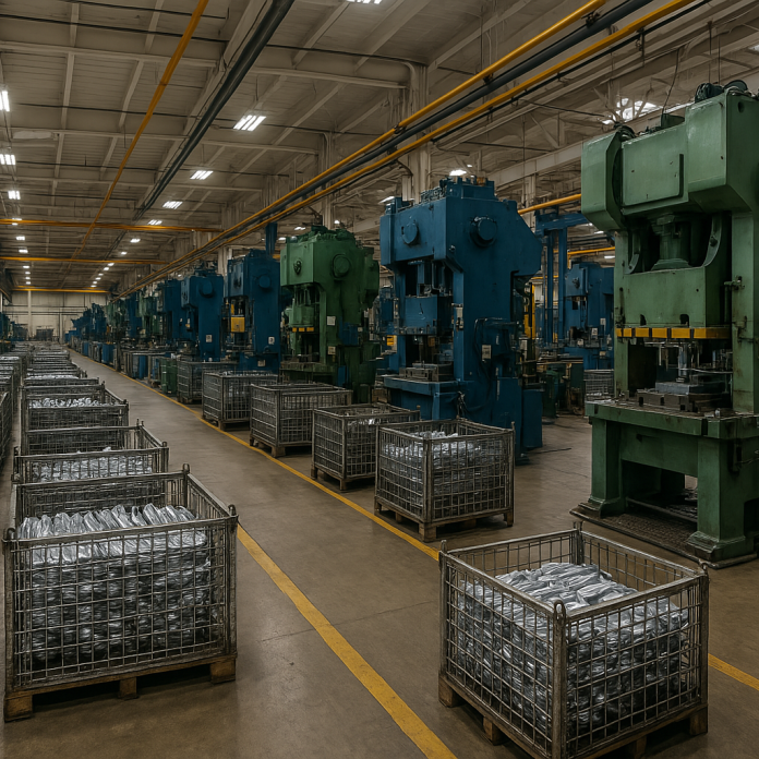 Estampación Industrial Piezas Metálicas en Frío en Madrid